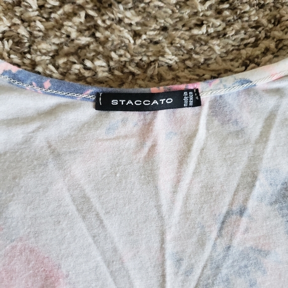 Staccato Floral Tank - Picture 2 of 2